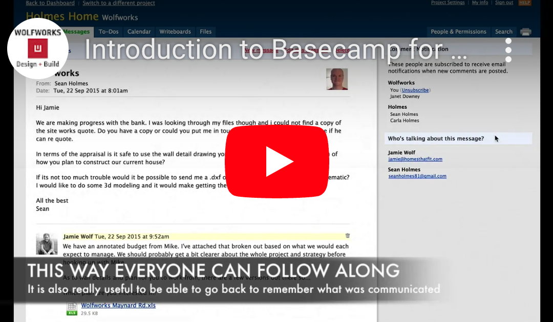 Collaborating on Basecamp