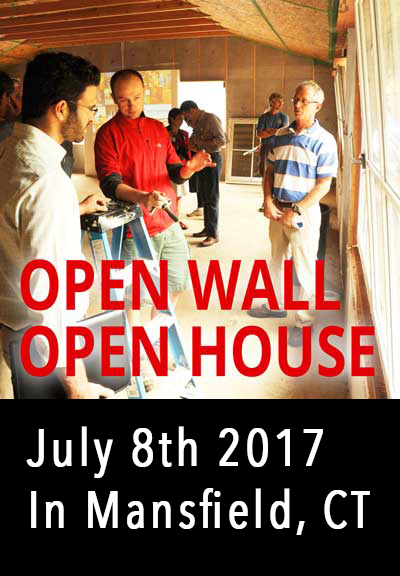 Attend an Open Wall Open House at this Net Zero Energy Farmhouse in Mansfield on Sat. July 8